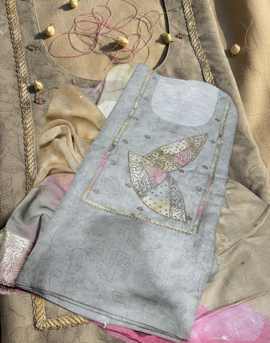 Mist Grey Contemporary Set